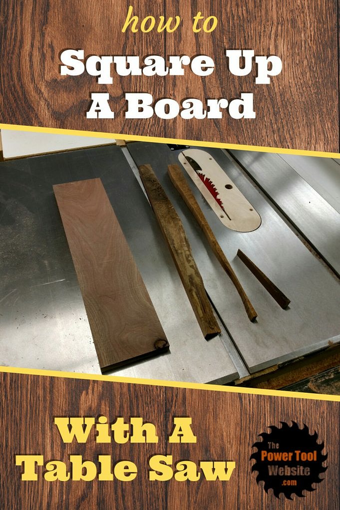 How To Straighten A Board On A Table Saw?