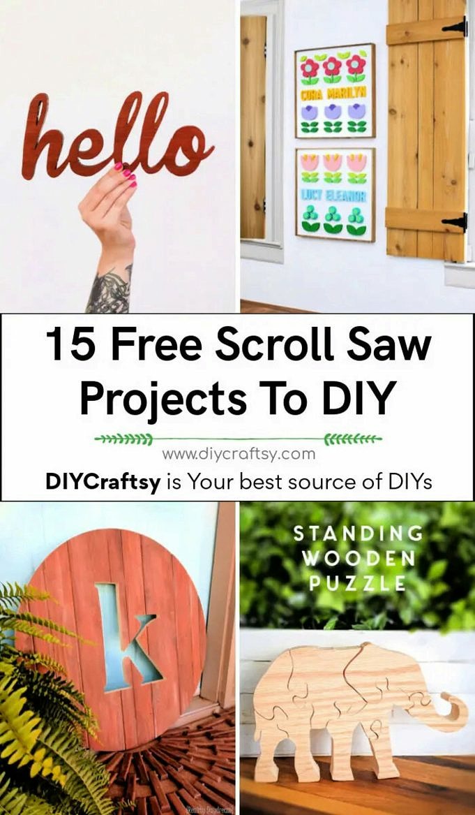 Scroll Saw Projects. EASY Ideas For Beginners